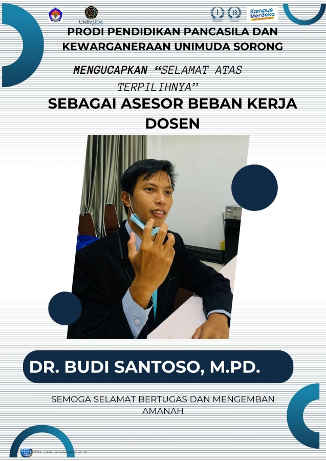 Dosen PPKn UNIMUDA Sorong, Dr. Budi Santoso, M.Pd., Ikuti Pelatihan Asesor Beban Kerja Dosen di UNISMUH Makassar